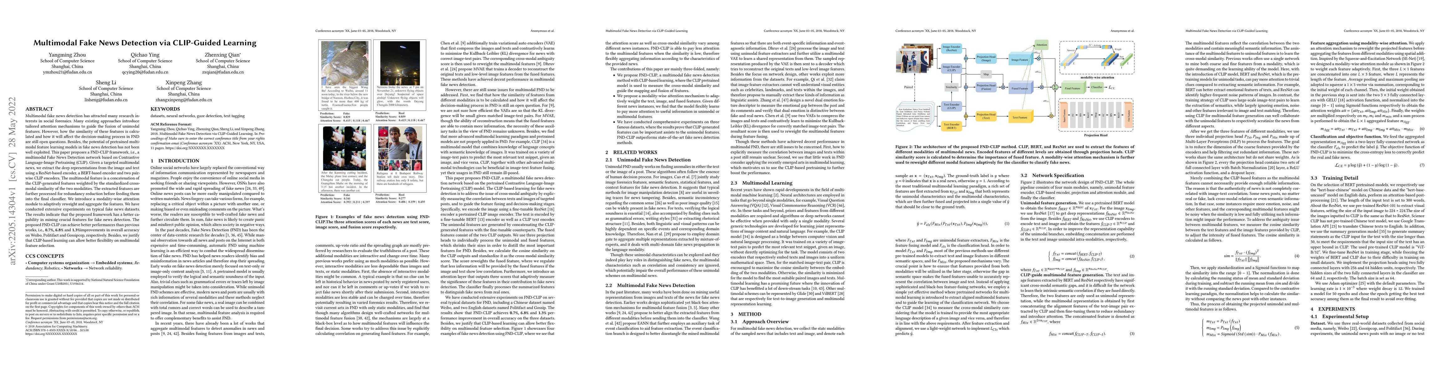 Thumbnail for Multimodal Fake News Detection via CLIP-Guided Learning