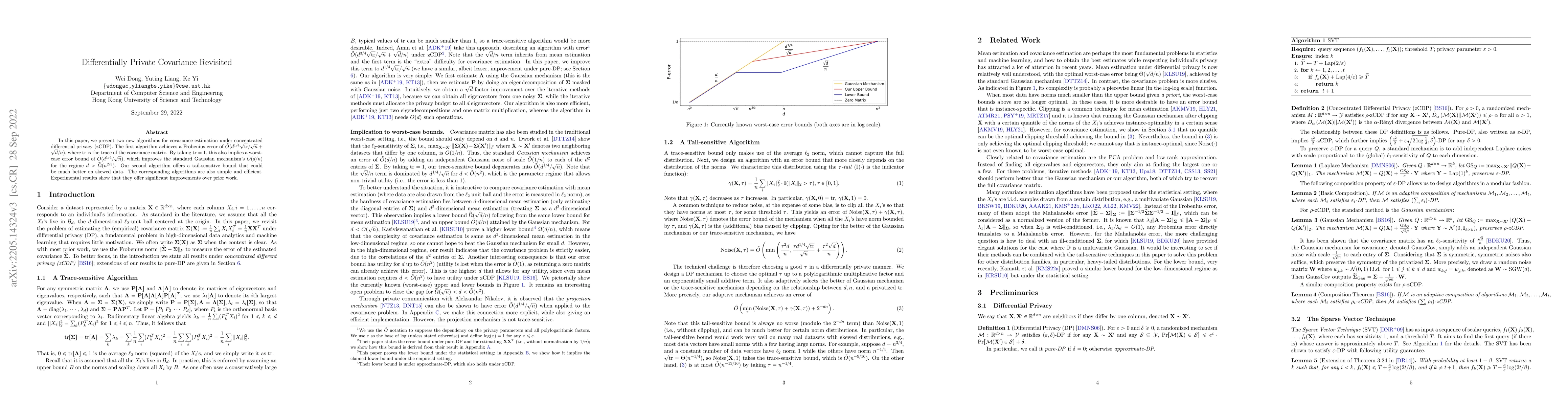 Thumbnail for Differentially Private Covariance Revisited