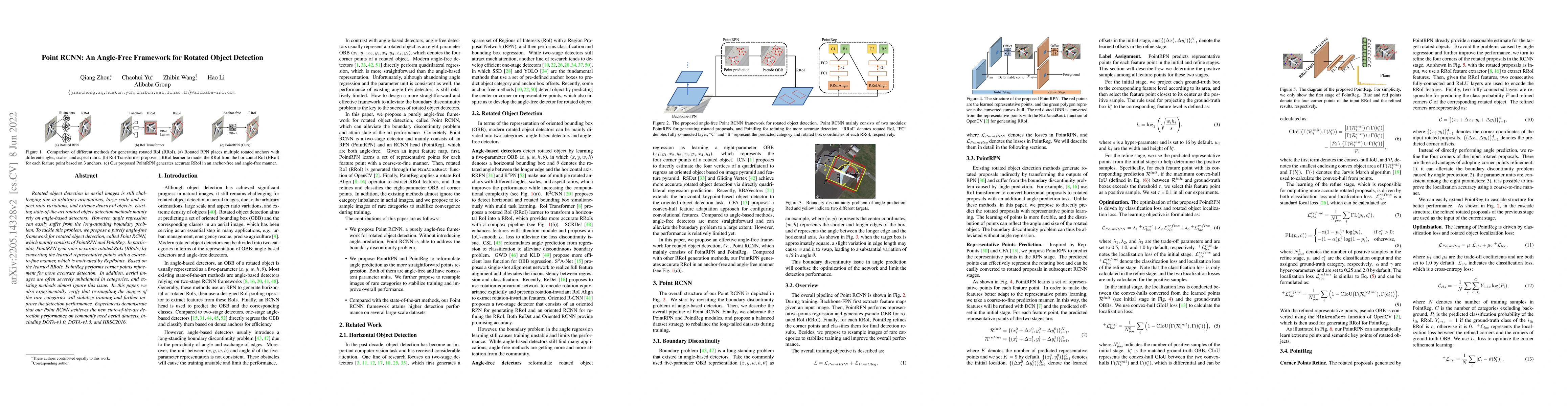 Thumbnail for Point RCNN: An Angle-Free Framework for Rotated Object Detection
