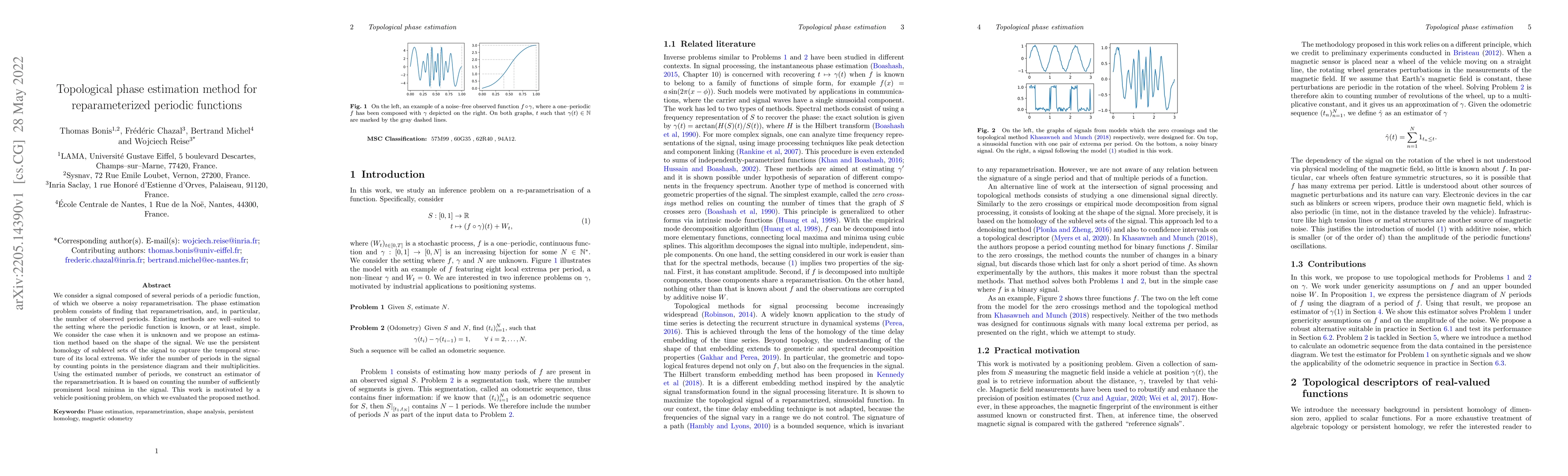 Thumbnail for Topological phase estimation method for reparameterized periodic
  functions