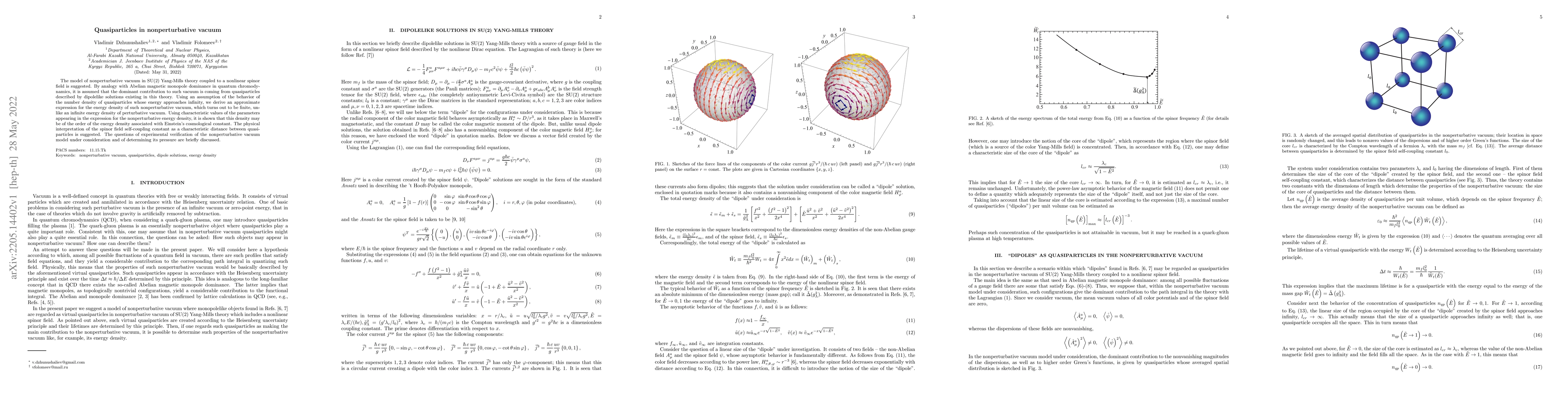 Thumbnail for Quasiparticles in nonperturbative vacuum