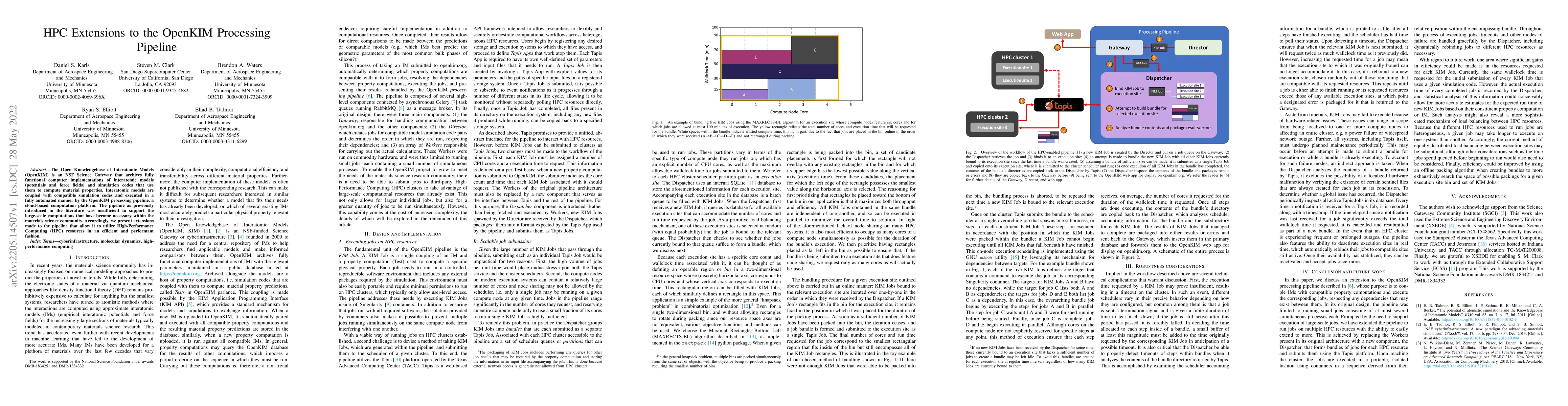 Thumbnail for HPC Extensions to the OpenKIM Processing Pipeline