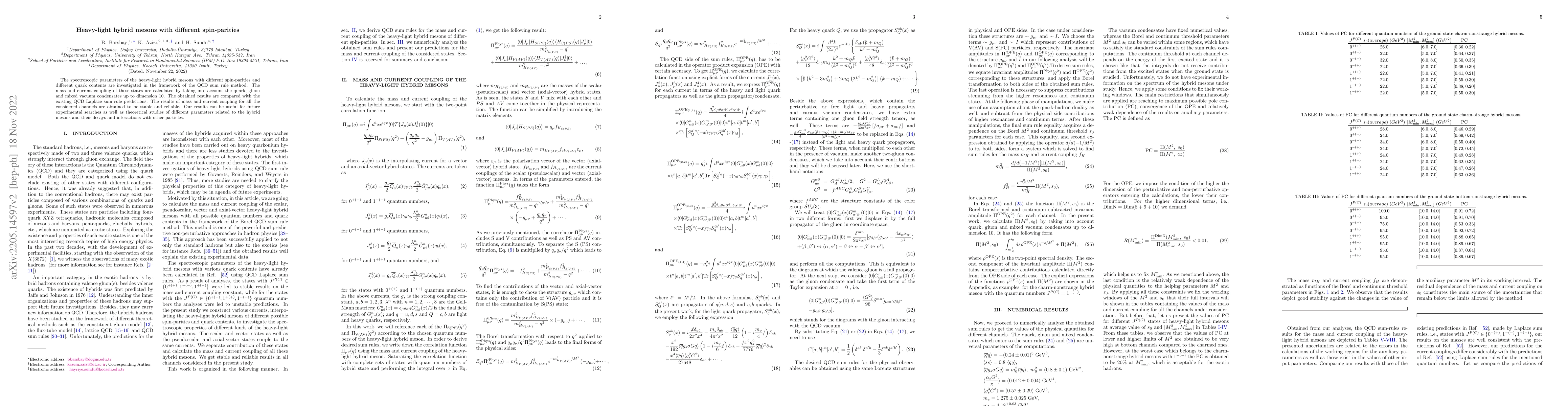 Thumbnail for Heavy-light hybrid mesons with different spin-parities