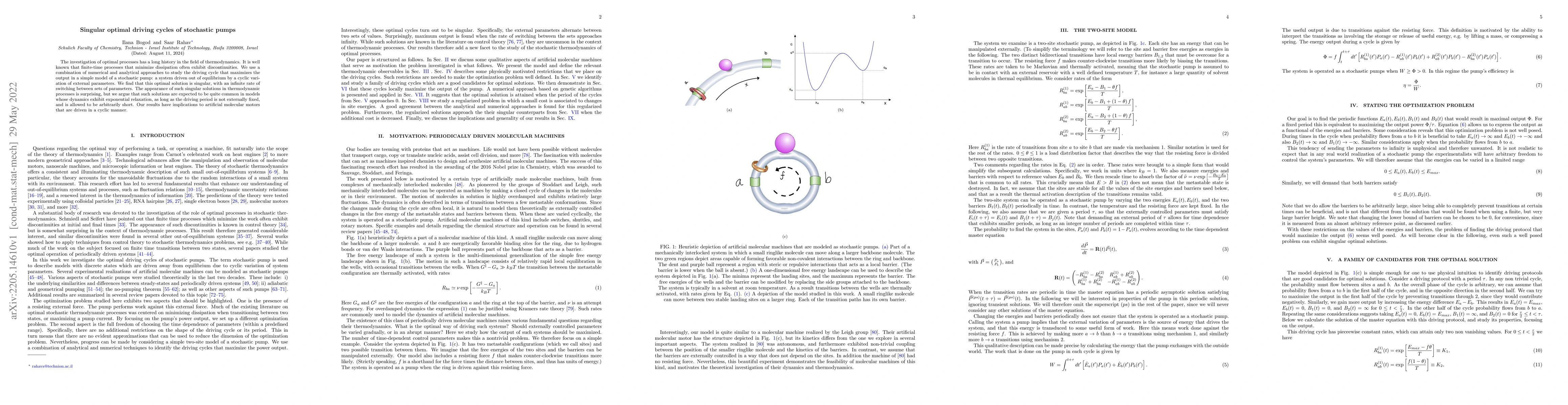 Thumbnail for Singular optimal driving cycles of stochastic pumps
