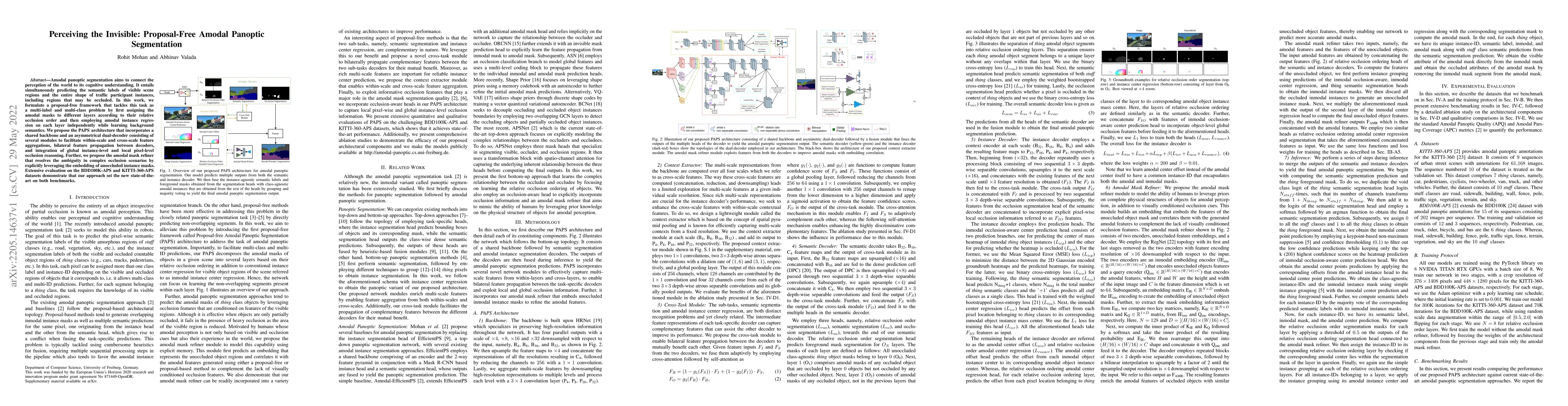 Thumbnail for Perceiving the Invisible: Proposal-Free Amodal Panoptic Segmentation