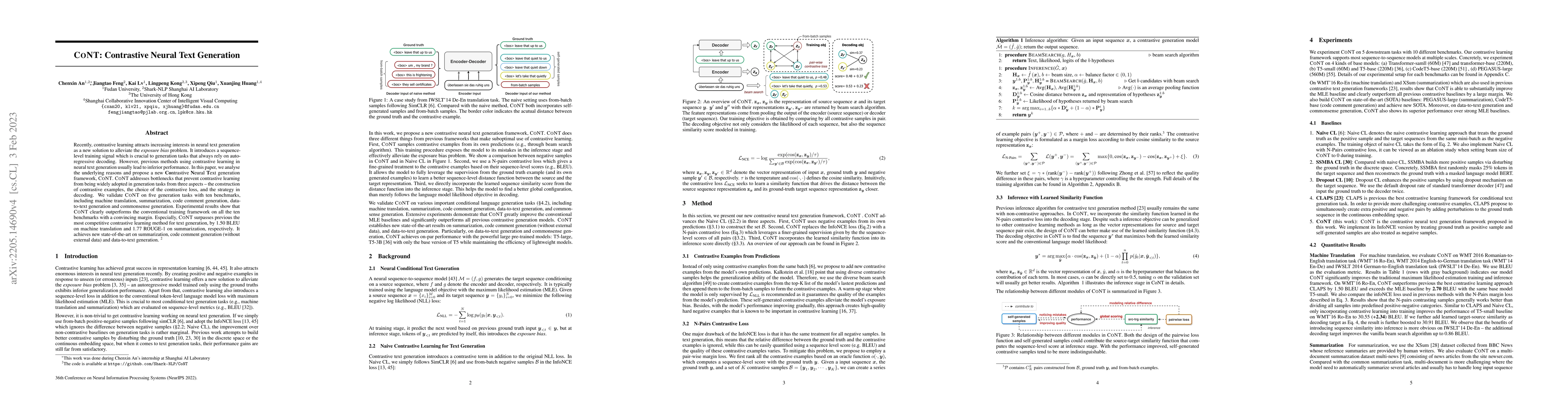 Thumbnail for CoNT: Contrastive Neural Text Generation