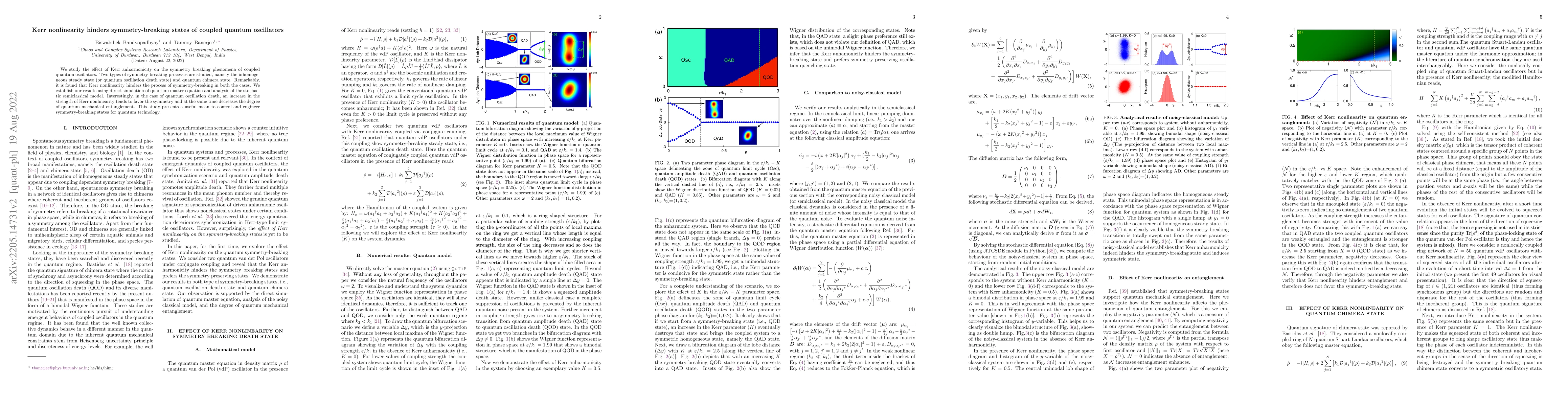 Thumbnail for Kerr nonlinearity hinders symmetry-breaking states of coupled quantum
  oscillators
