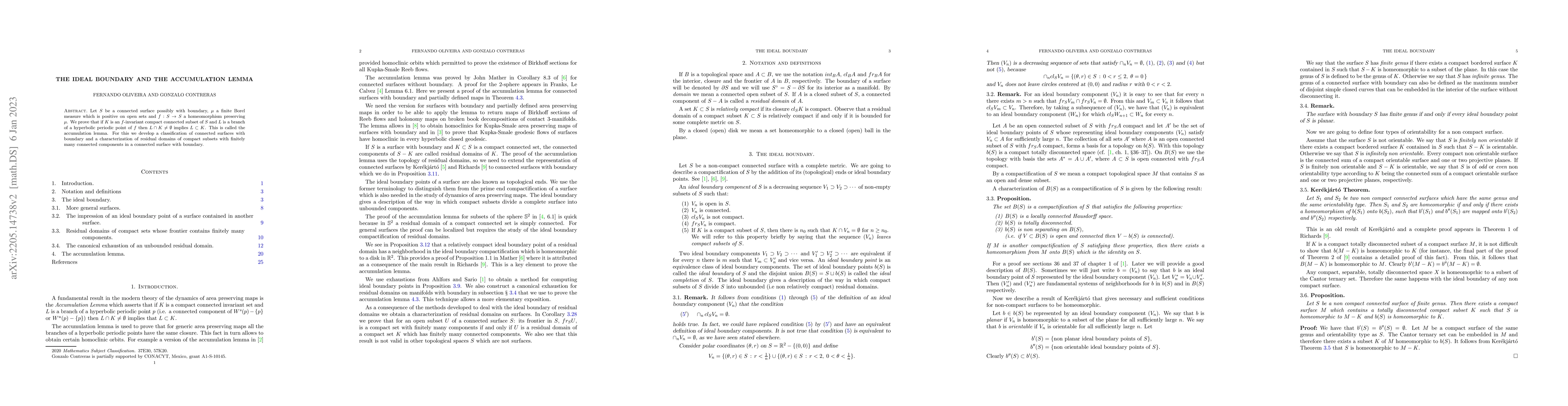Thumbnail for The ideal boundary and the accumulation lemma
