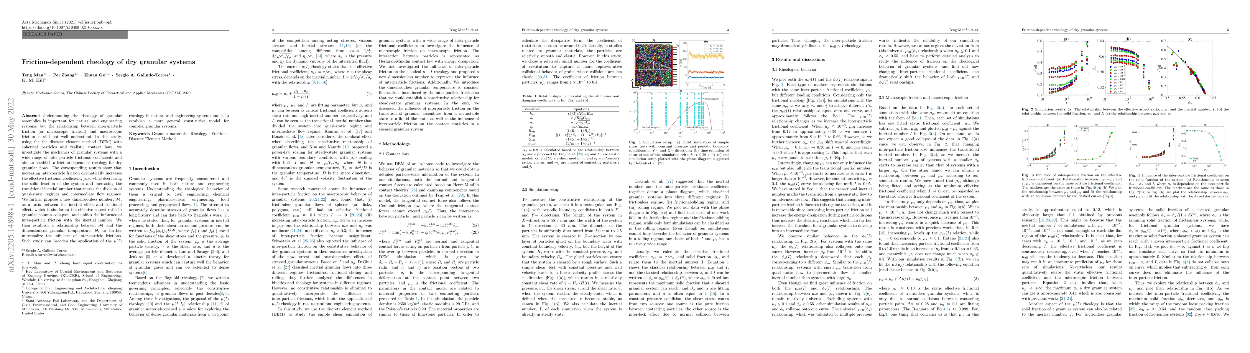 Thumbnail for Friction-dependent rheology of dry granular systems