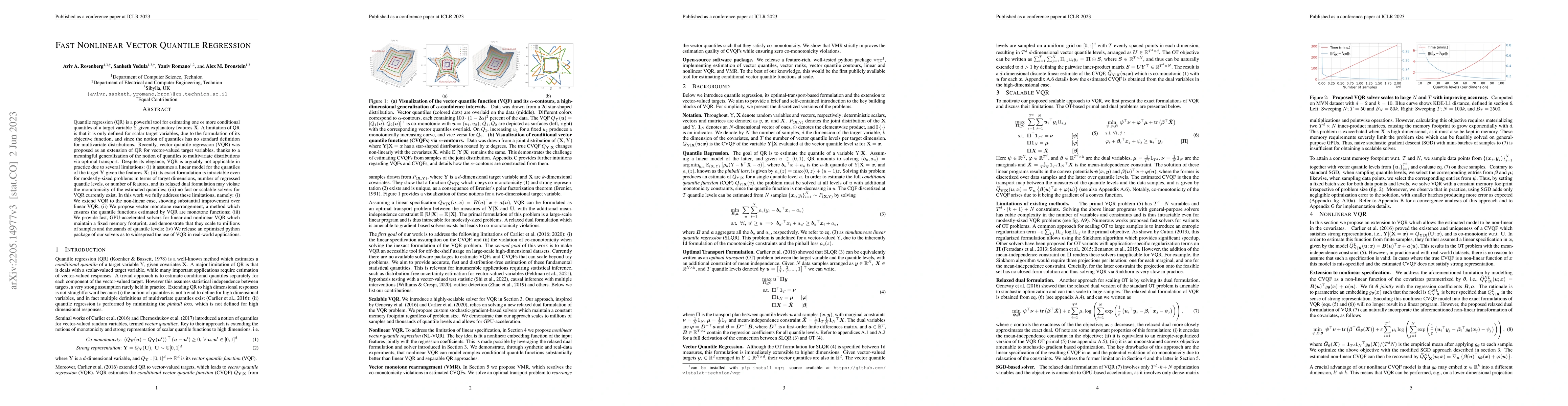 Thumbnail for Fast Nonlinear Vector Quantile Regression