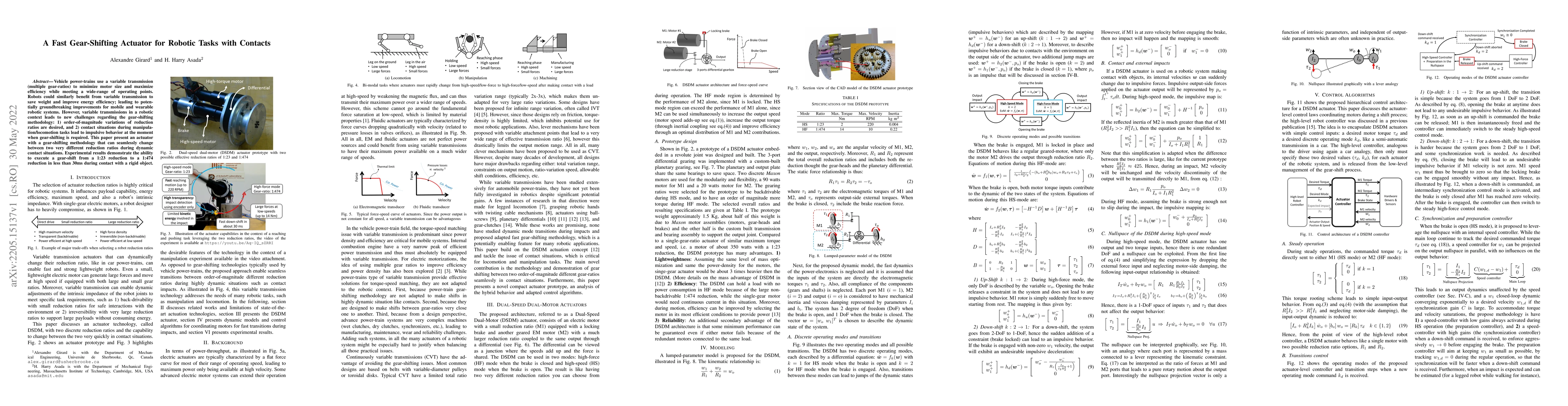 Thumbnail for A Fast Gear-Shifting Actuator for Robotic Tasks with Contacts