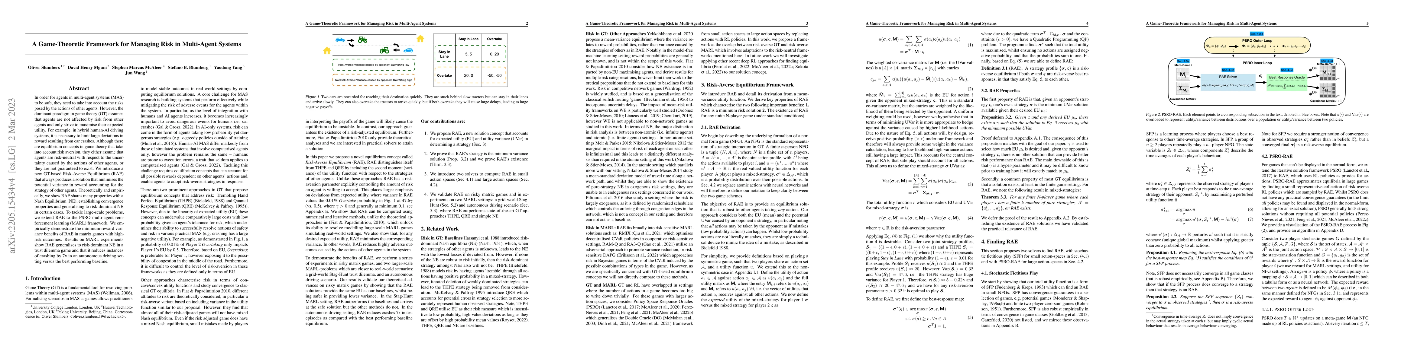 Thumbnail for A Game-Theoretic Framework for Managing Risk in Multi-Agent Systems