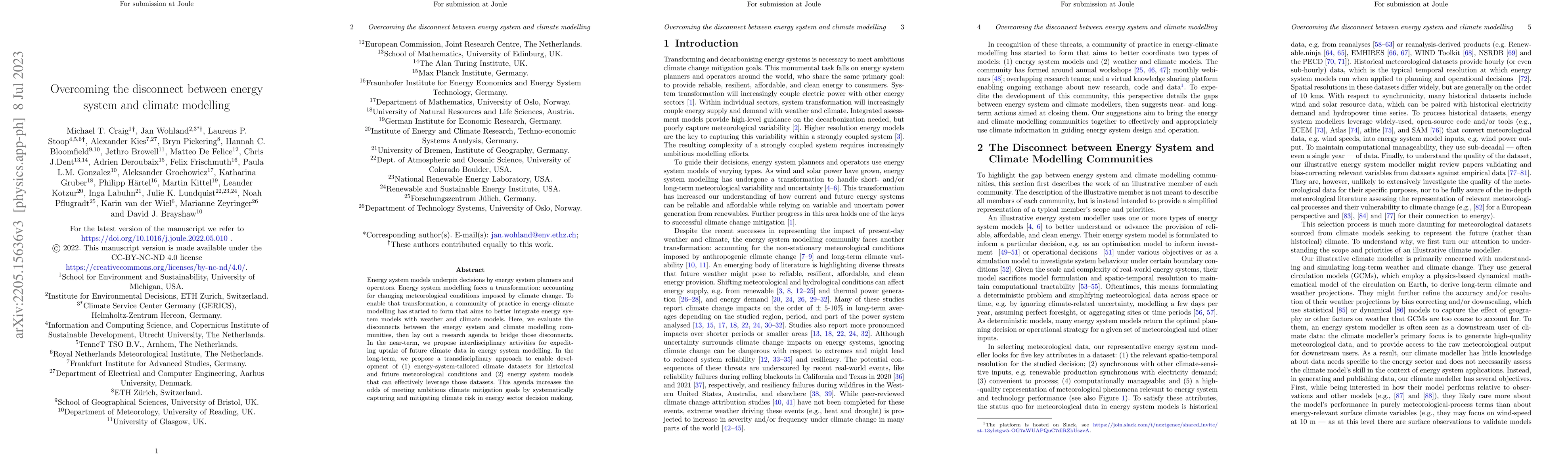 Thumbnail for Overcoming the disconnect between energy system and climate modeling