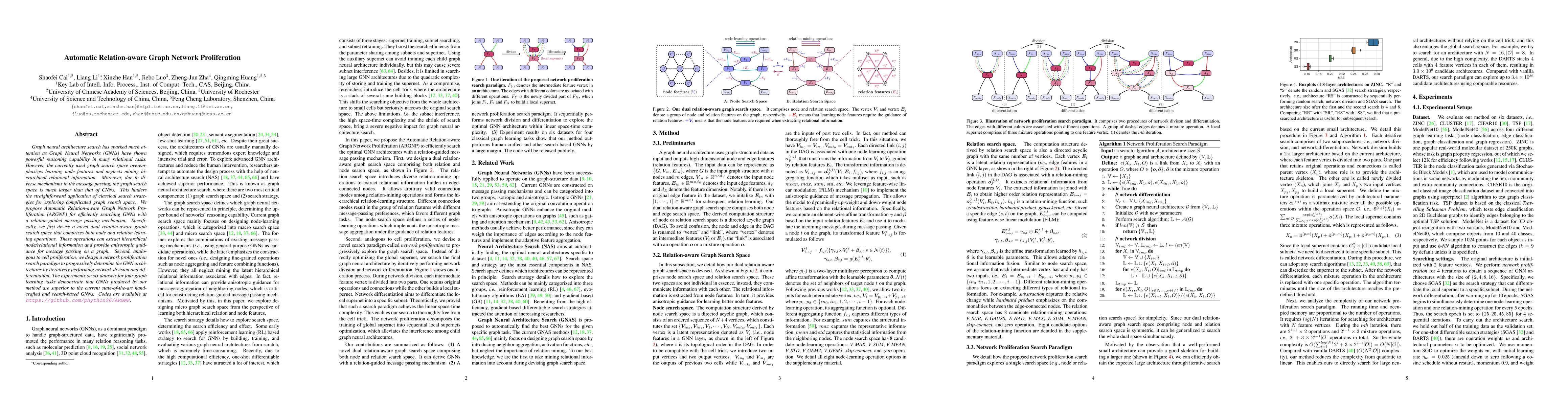 Thumbnail for Automatic Relation-aware Graph Network Proliferation