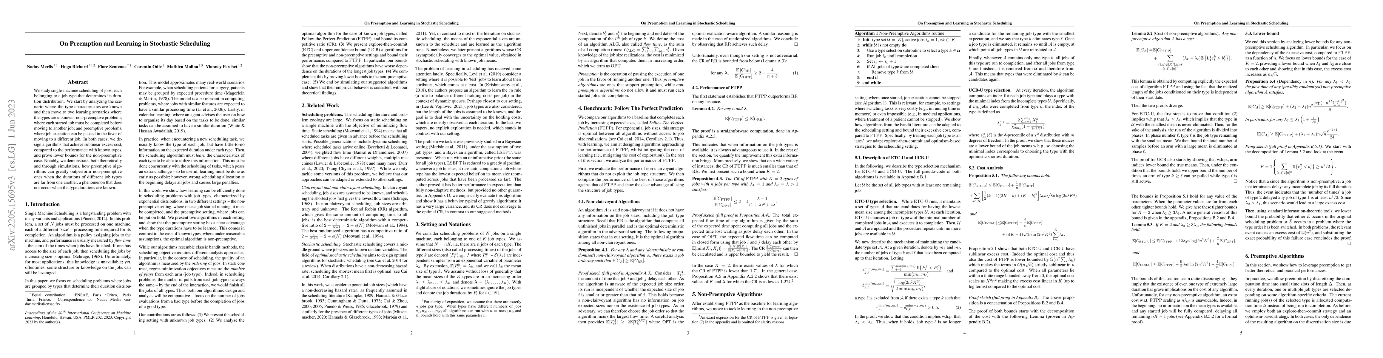 Thumbnail for On Preemption and Learning in Stochastic Scheduling