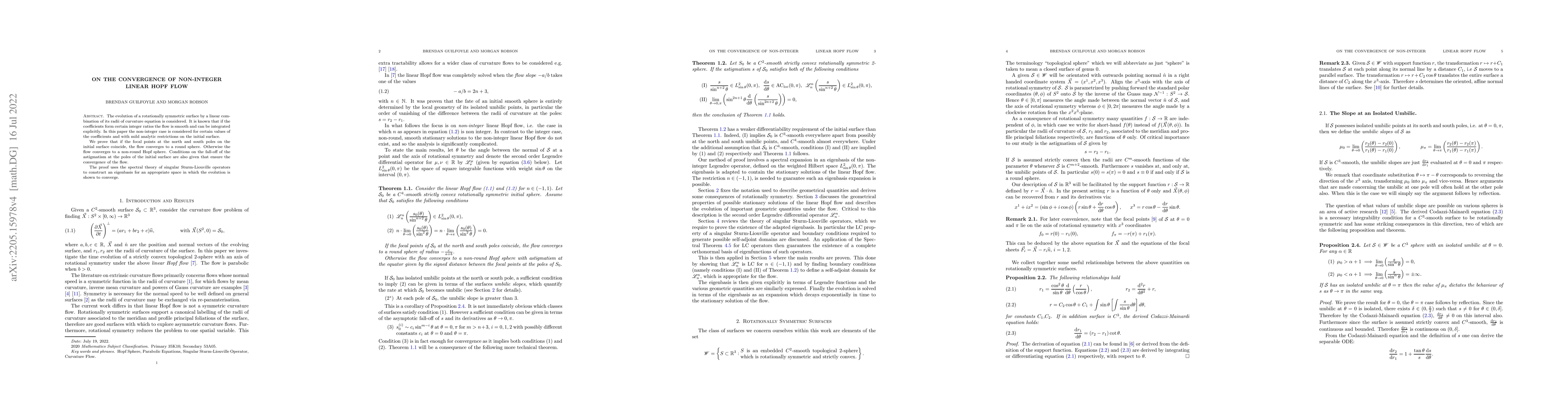 Thumbnail for On the Convergence of Non-Integer Linear Hopf Flow