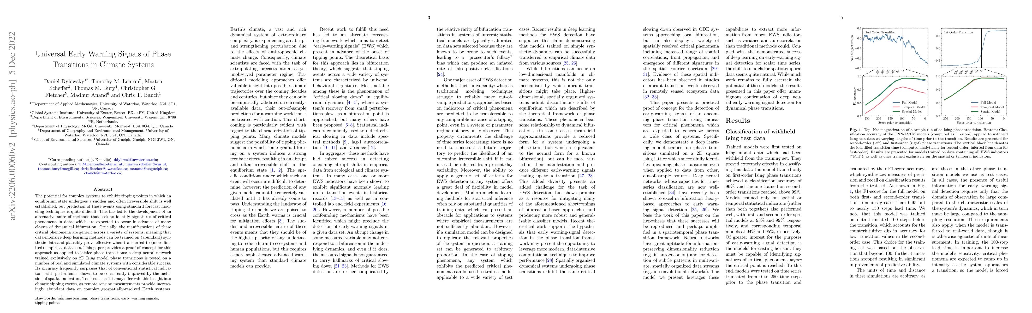Thumbnail for Universal Early Warning Signals of Phase Transitions in Climate Systems