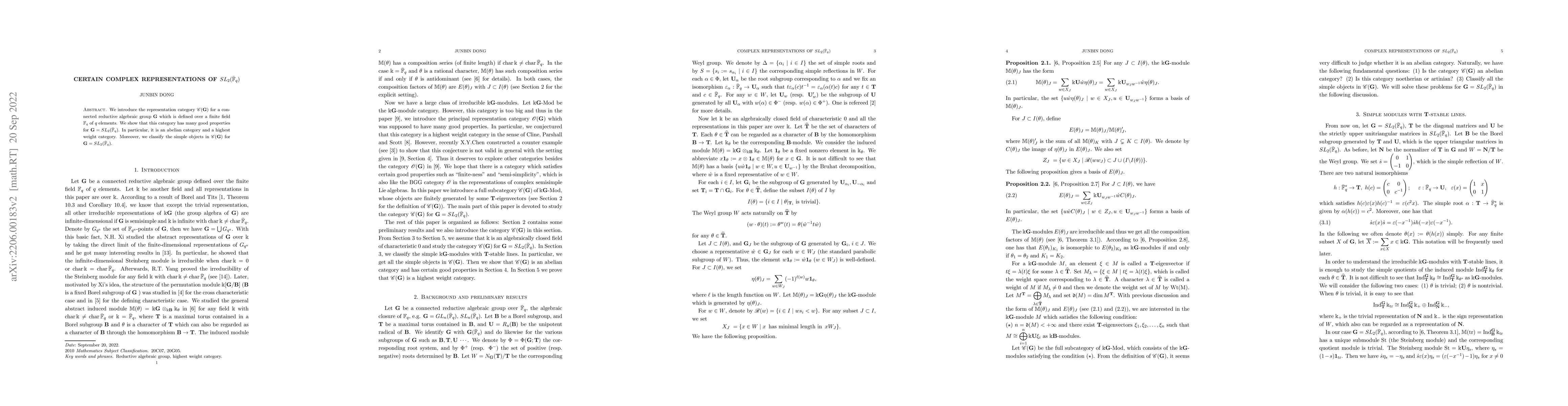 Thumbnail for Certain complex representations of $SL_2(\bar{\mathbb{F}}_q)$
