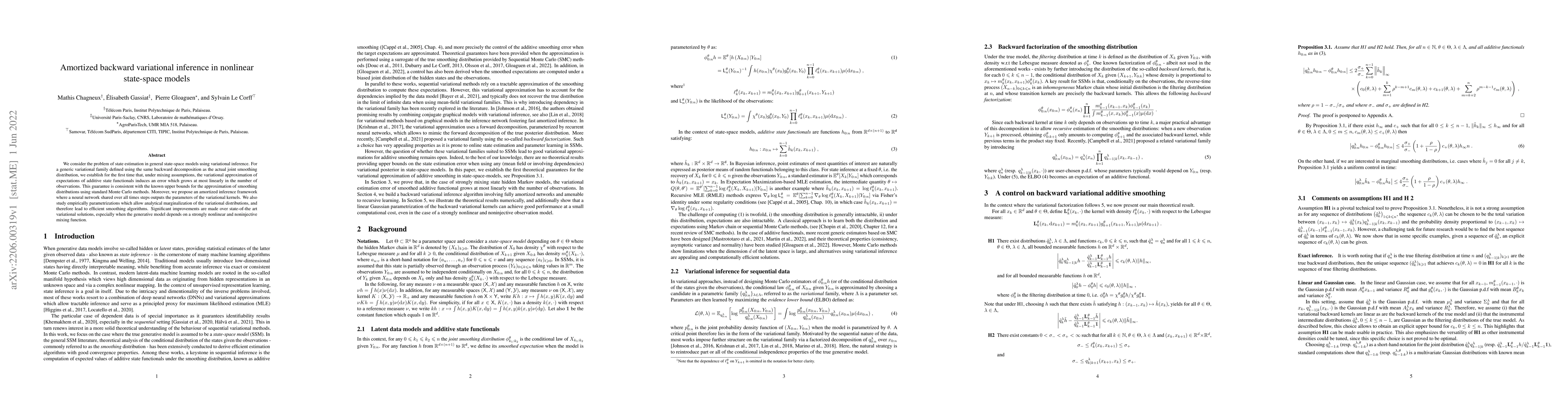 Thumbnail for Amortized backward variational inference in nonlinear state-space models