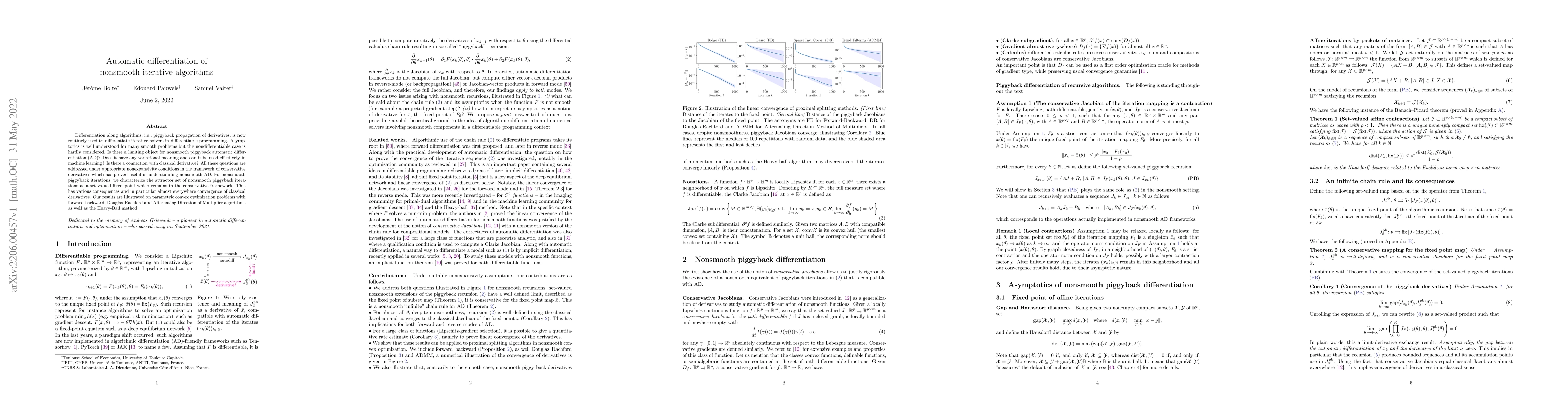Thumbnail for Automatic differentiation of nonsmooth iterative algorithms