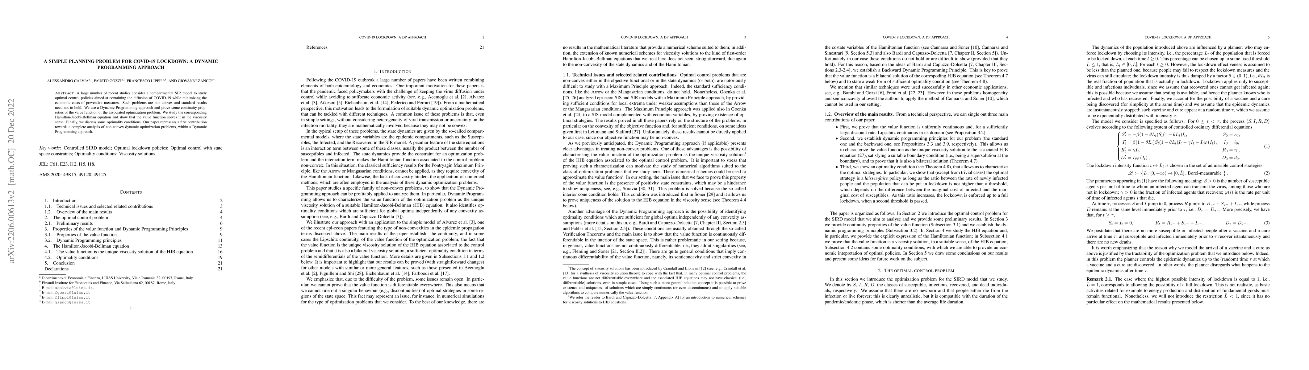 Thumbnail for A simple planning problem for COVID-19 lockdown: a dynamic programming
  approach