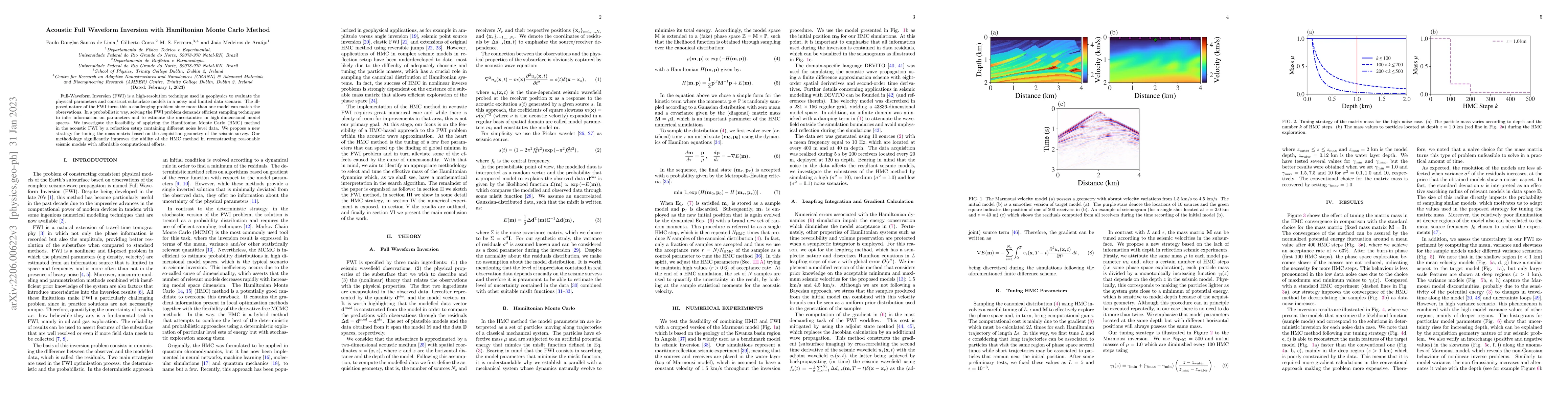 Thumbnail for Acoustic Full Waveform Inversion with Hamiltonian Monte Carlo Method