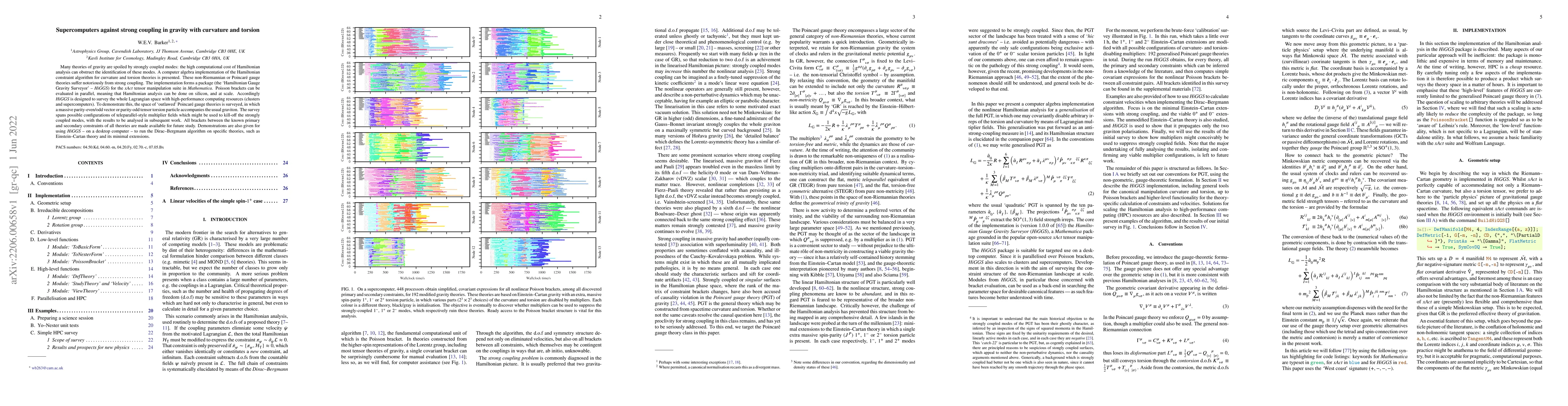 Thumbnail for Supercomputers against strong coupling in gravity with curvature and
  torsion