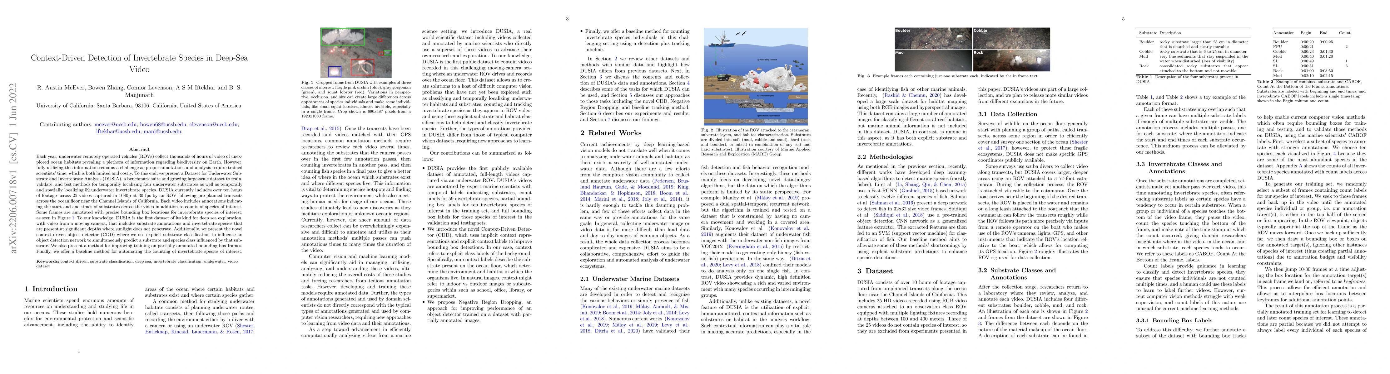 Thumbnail for Context-Driven Detection of Invertebrate Species in Deep-Sea Video