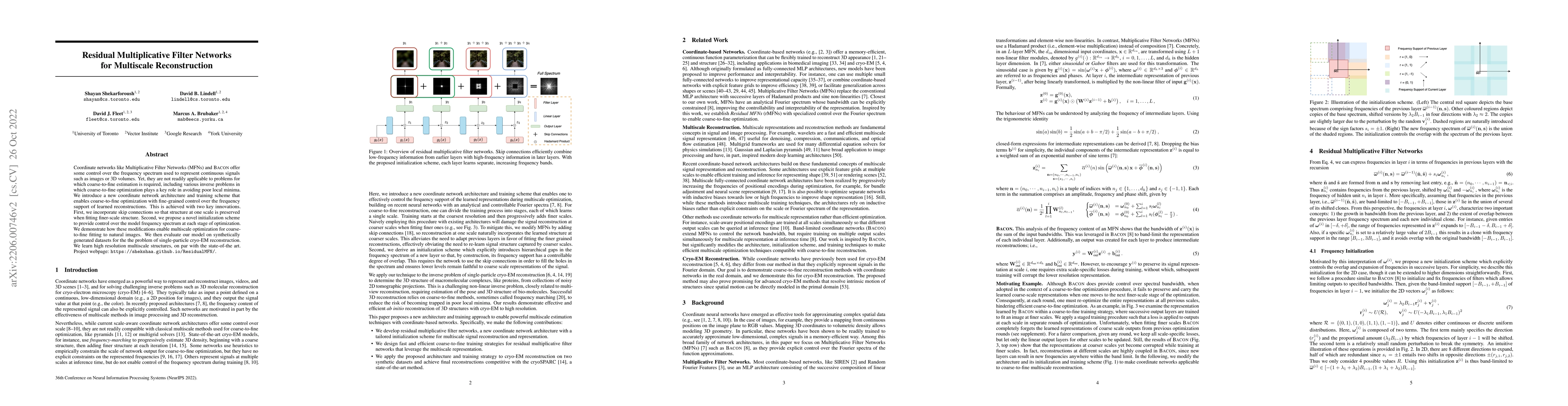 Thumbnail for Residual Multiplicative Filter Networks for Multiscale Reconstruction