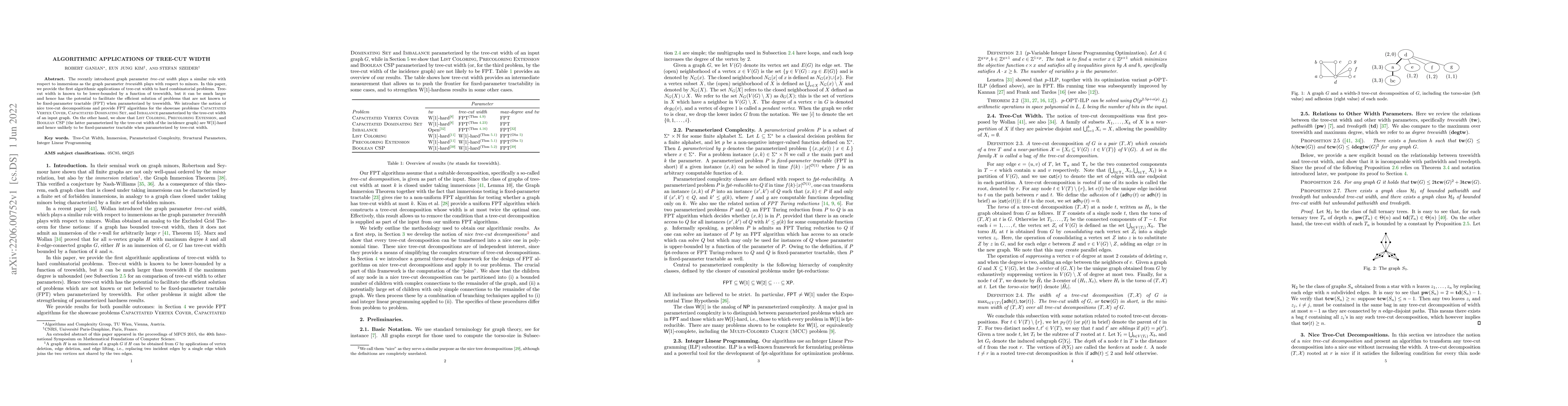 Thumbnail for Algorithmic Applications of Tree-Cut Width