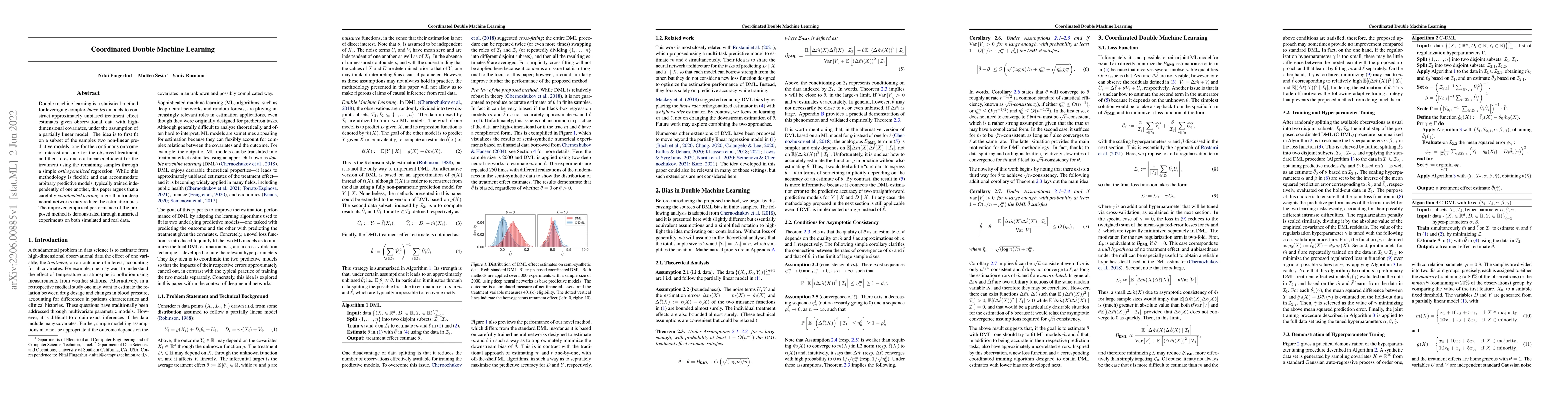 Thumbnail for Coordinated Double Machine Learning