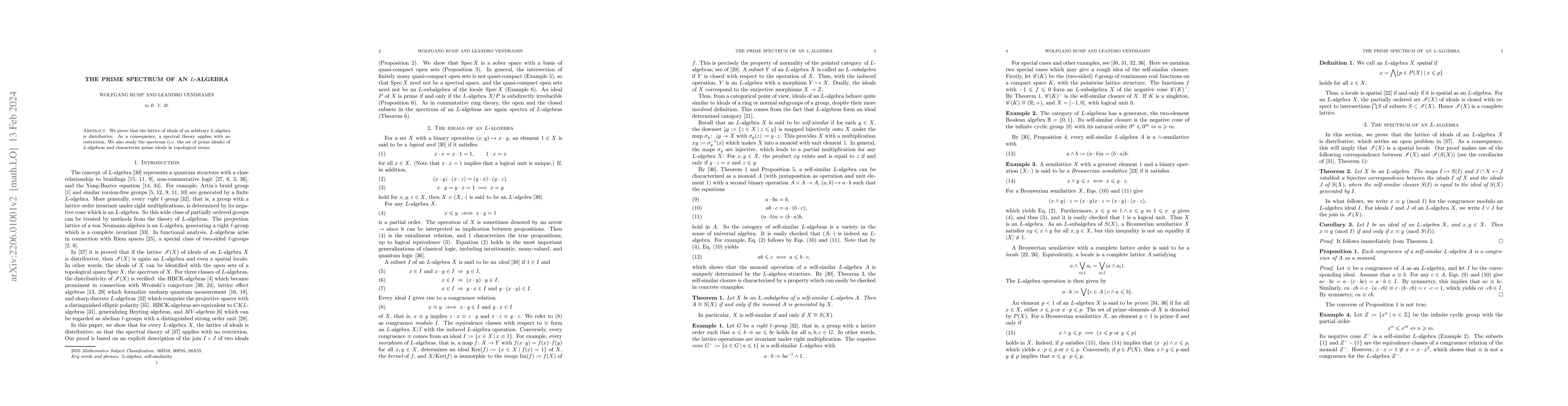 Thumbnail for The prime spectrum of an $L$-algebra