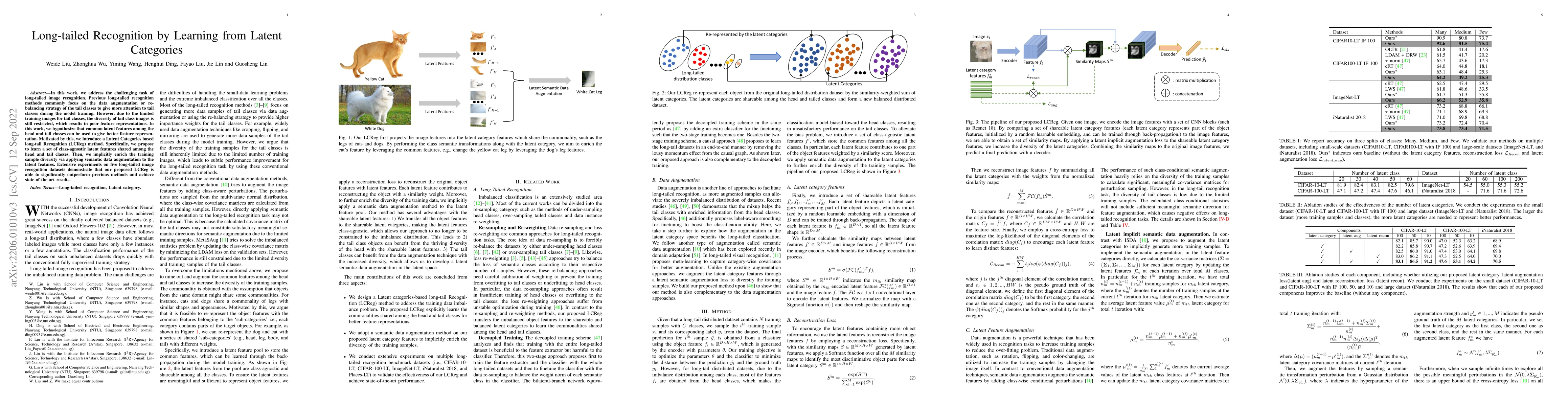 Thumbnail for Long-tailed Recognition by Learning from Latent Categories