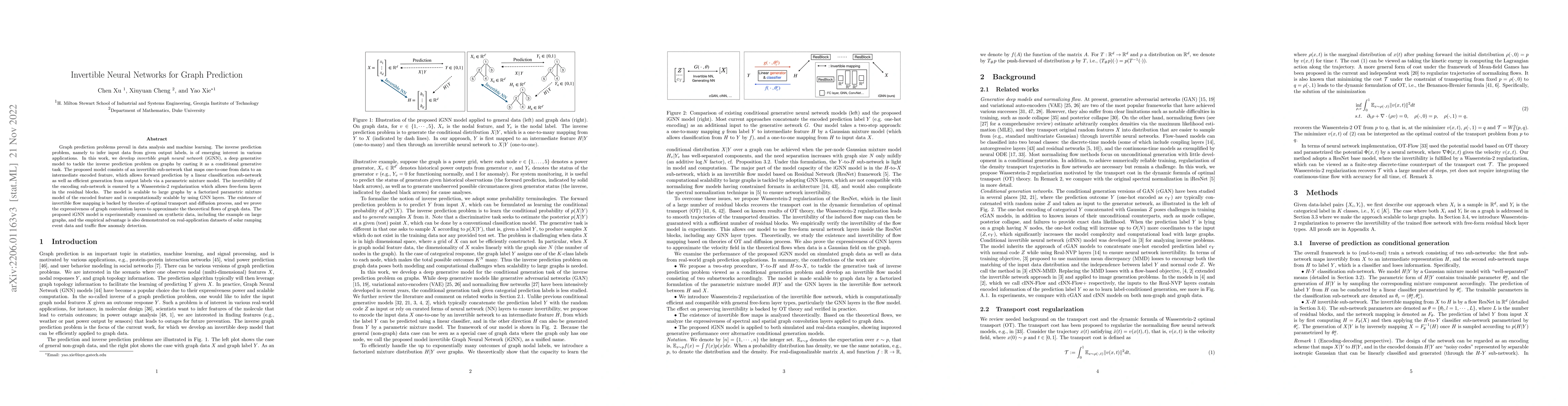 Thumbnail for Invertible Neural Networks for Graph Prediction