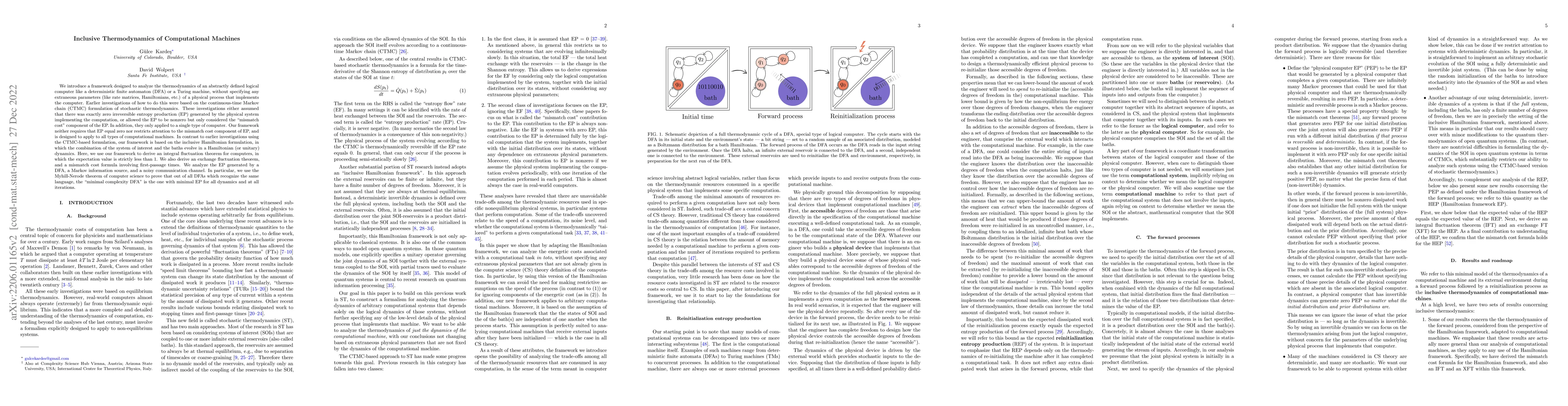 Thumbnail for Inclusive Thermodynamics of Computational Machines