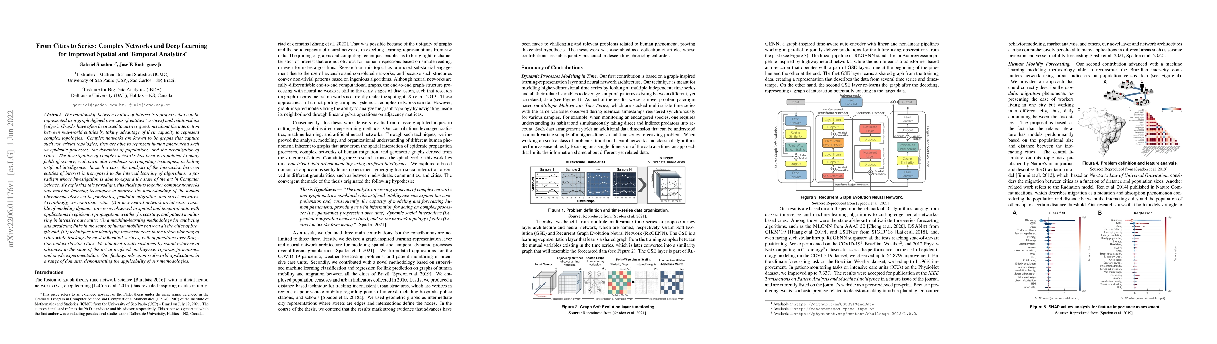 Thumbnail for From Cities to Series: Complex Networks and Deep Learning for Improved
  Spatial and Temporal Analytics*