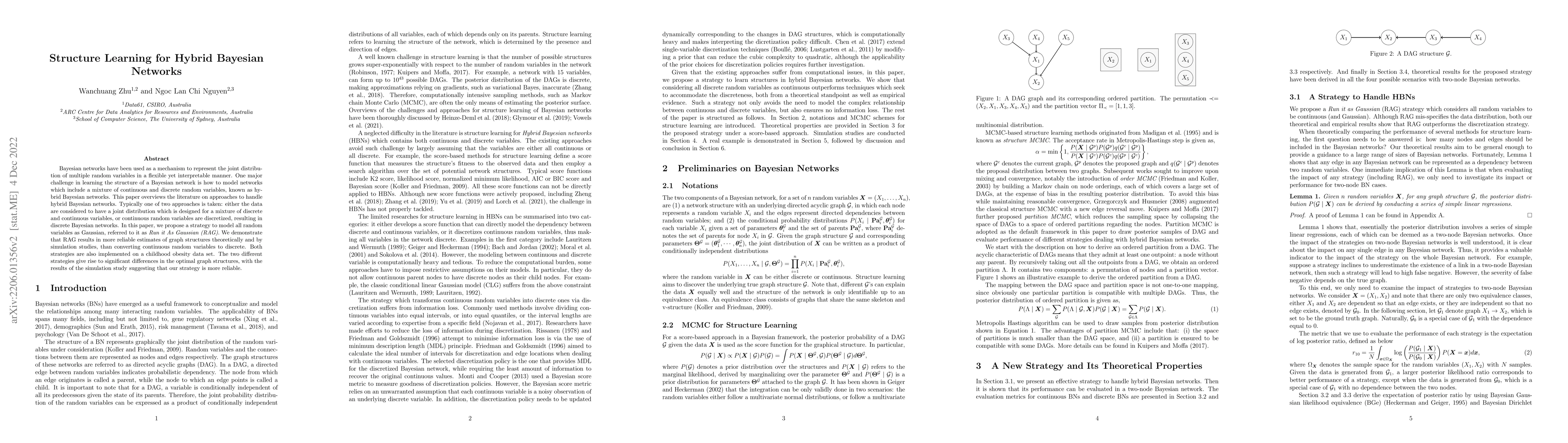 Thumbnail for Structure Learning for Hybrid Bayesian Networks