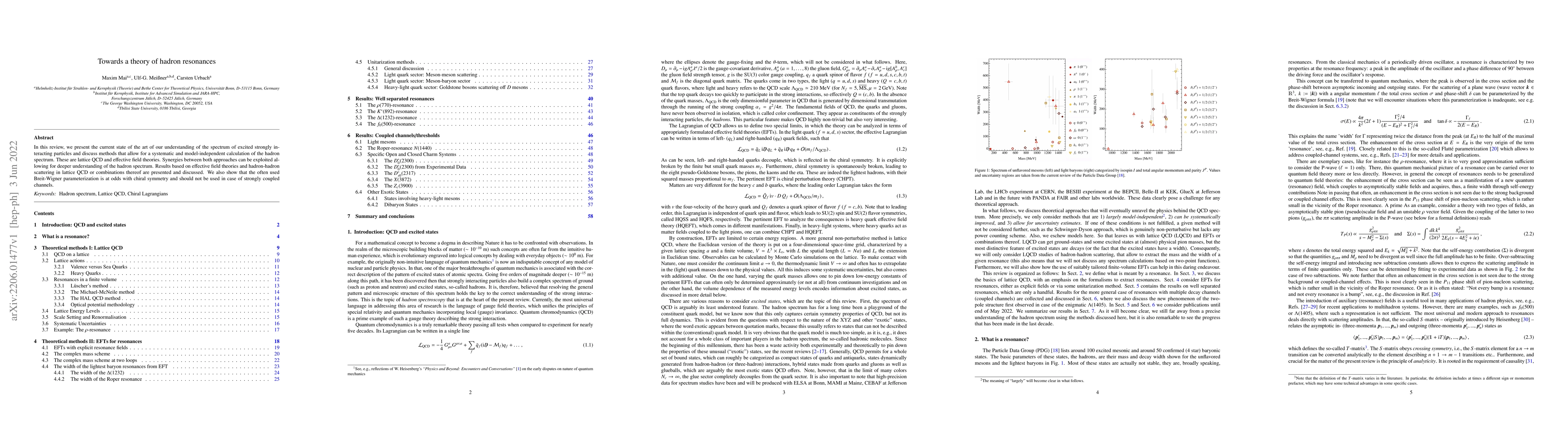 Thumbnail for Towards a theory of hadron resonances
