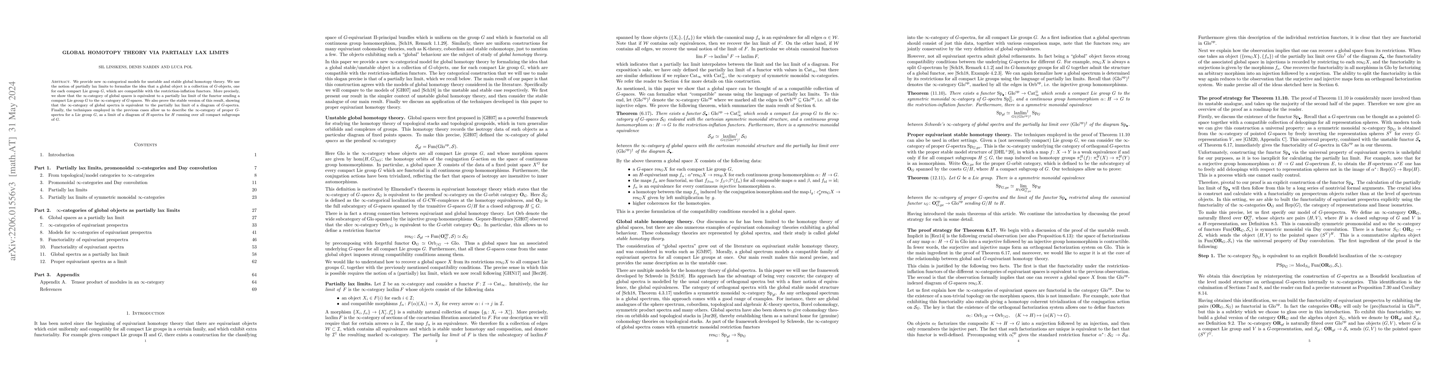 Thumbnail for Global homotopy theory via partially lax limits