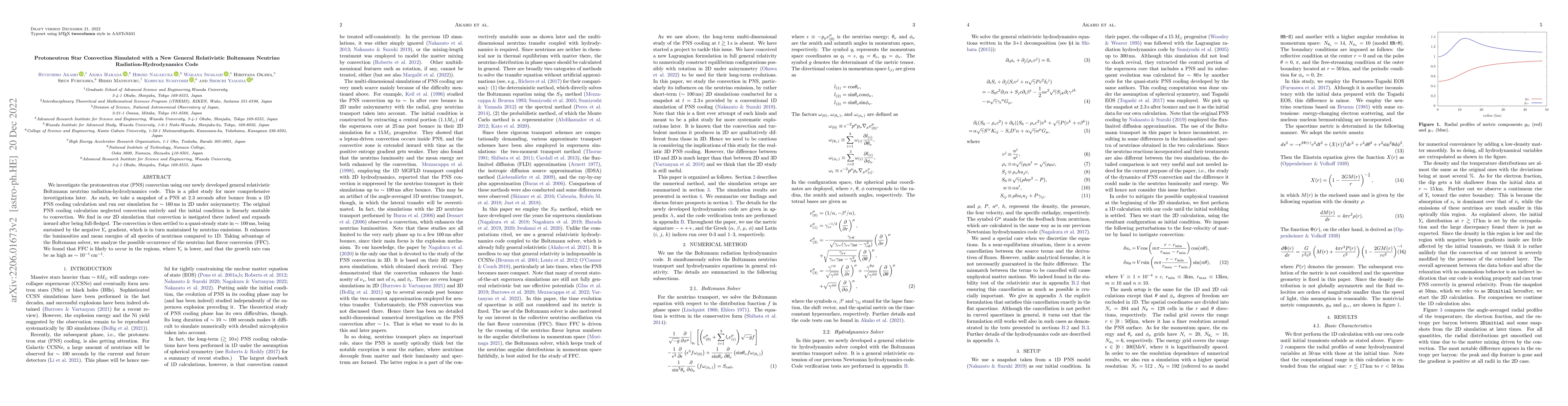 Thumbnail for Protoneutron Star Convection Simulated with a New General Relativistic
  Boltzmann Neutrino Radiation-Hydrodynamics Code