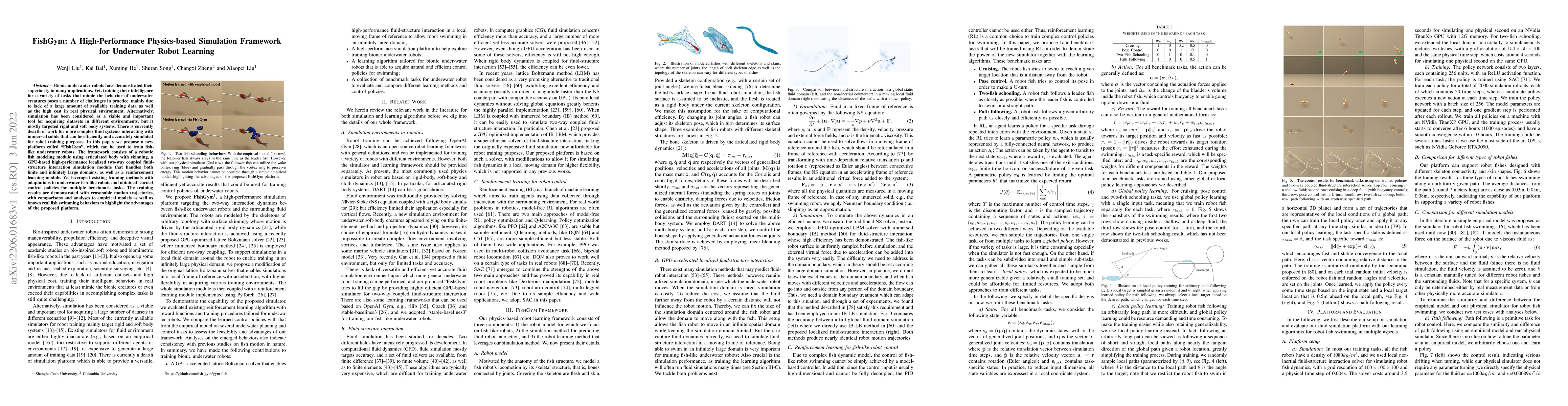 Thumbnail for FishGym: A High-Performance Physics-based Simulation Framework for
  Underwater Robot Learning