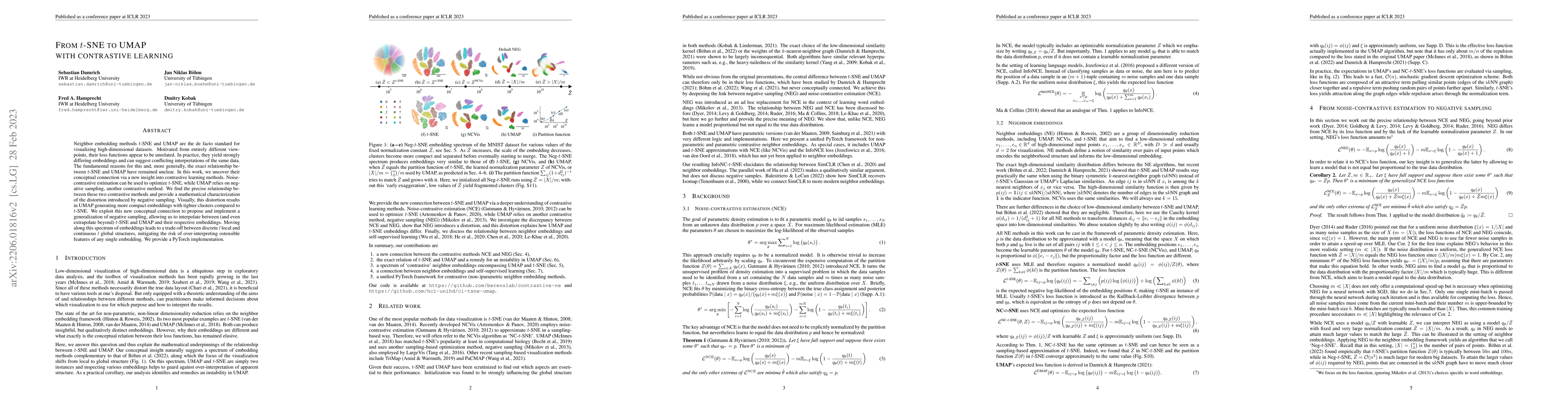 Thumbnail for From $t$-SNE to UMAP with contrastive learning