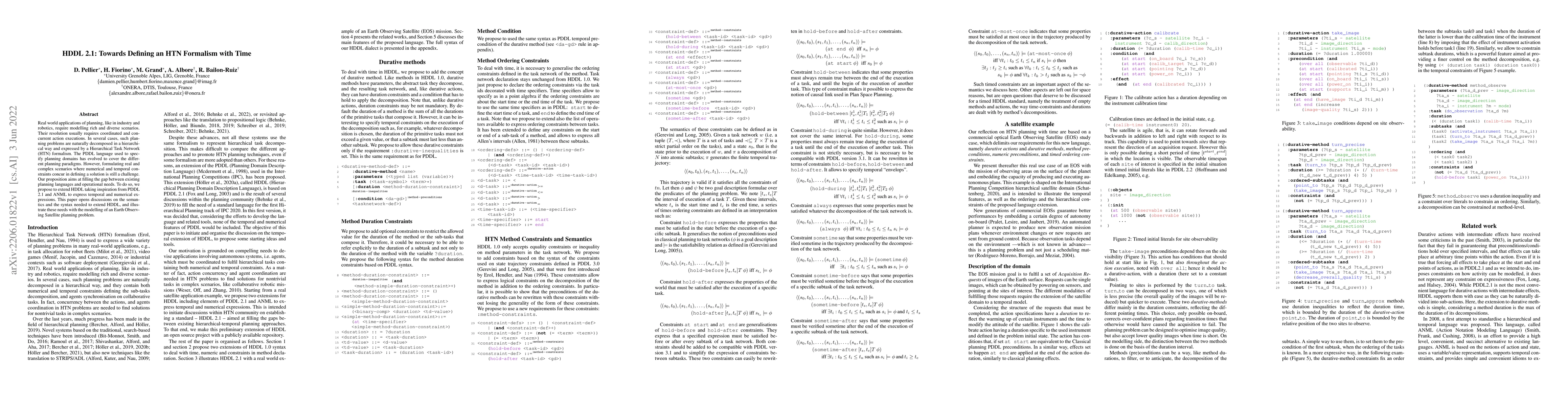 Thumbnail for HDDL 2.1: Towards Defining an HTN Formalism with Time