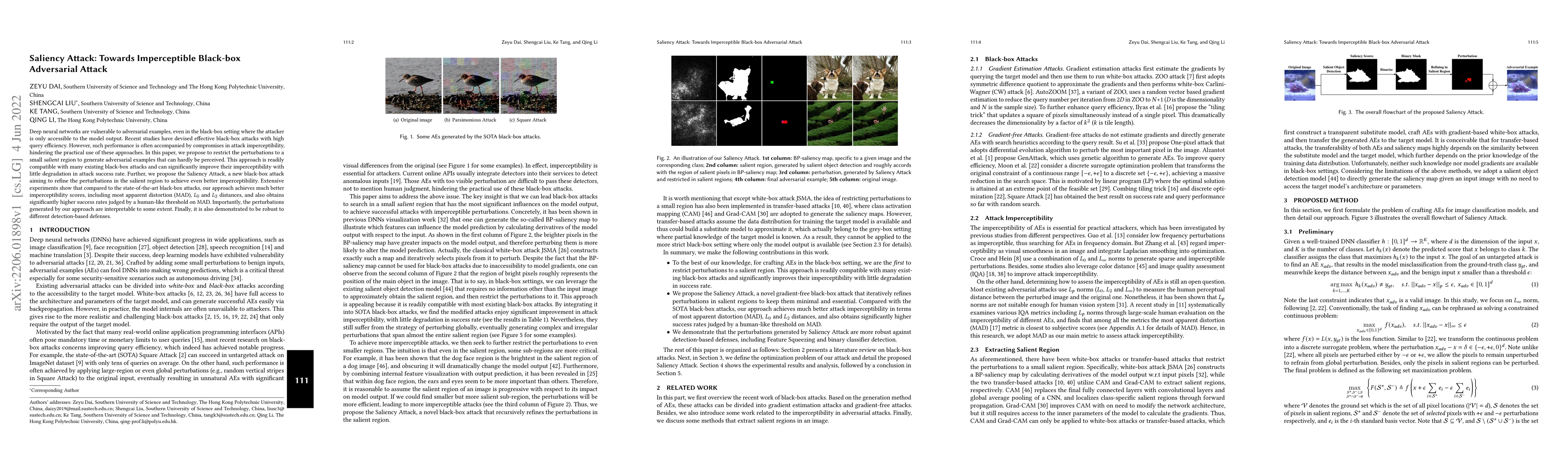 Thumbnail for Saliency Attack: Towards Imperceptible Black-box Adversarial Attack