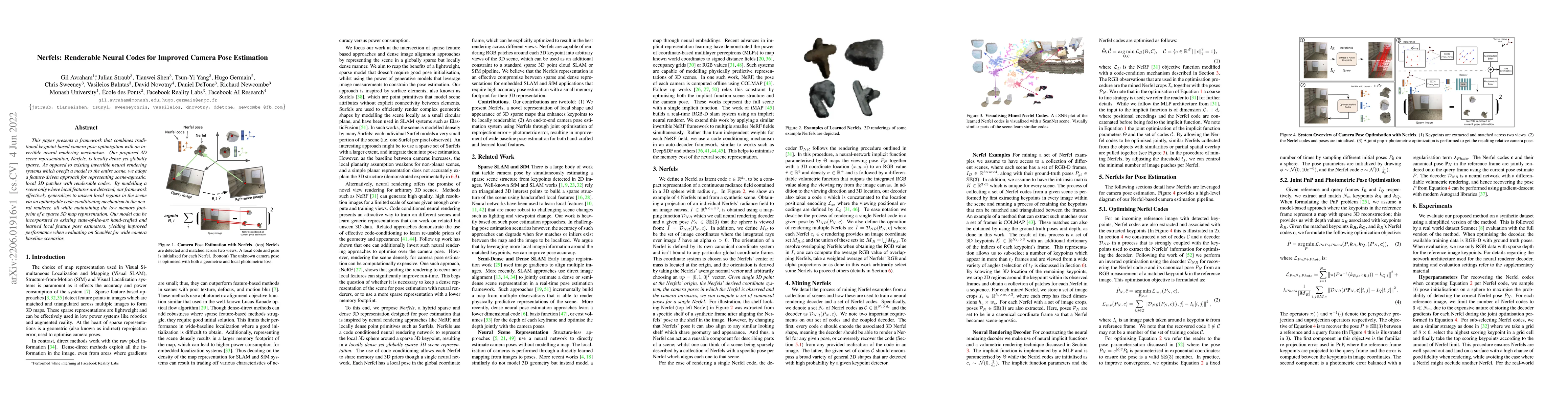 Thumbnail for Nerfels: Renderable Neural Codes for Improved Camera Pose Estimation