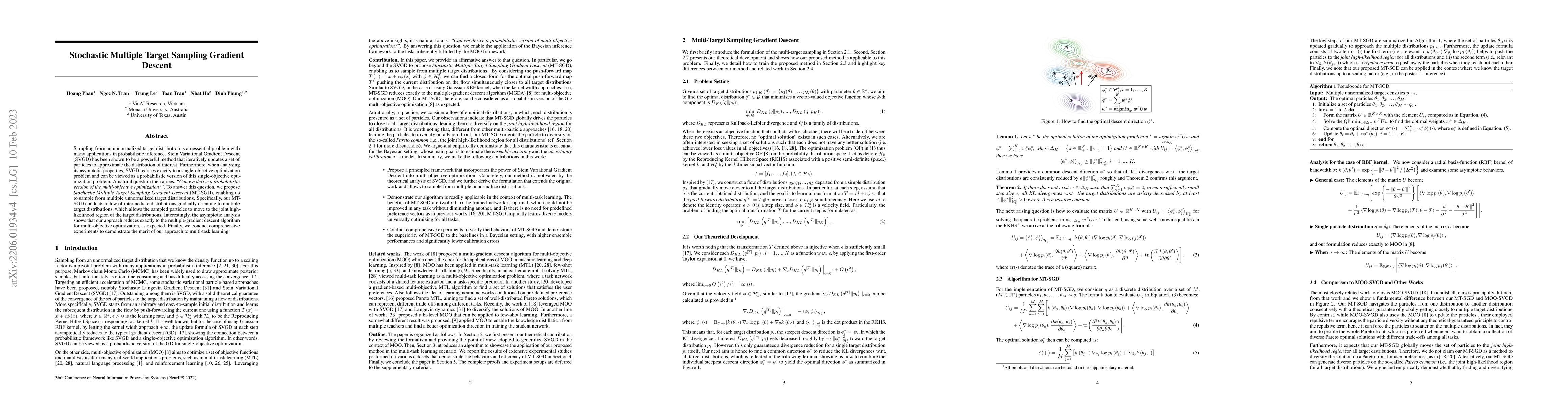 Thumbnail for Stochastic Multiple Target Sampling Gradient Descent