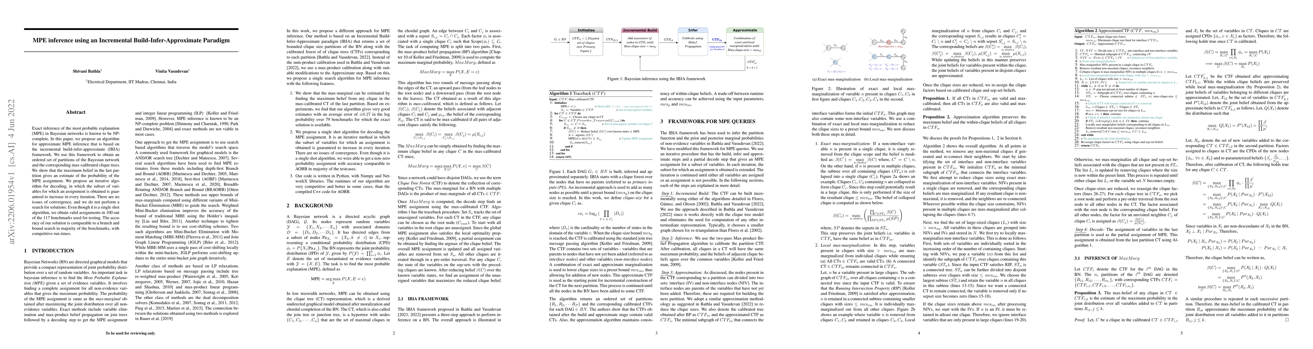 Thumbnail for MPE inference using an Incremental Build-Infer-Approximate Paradigm