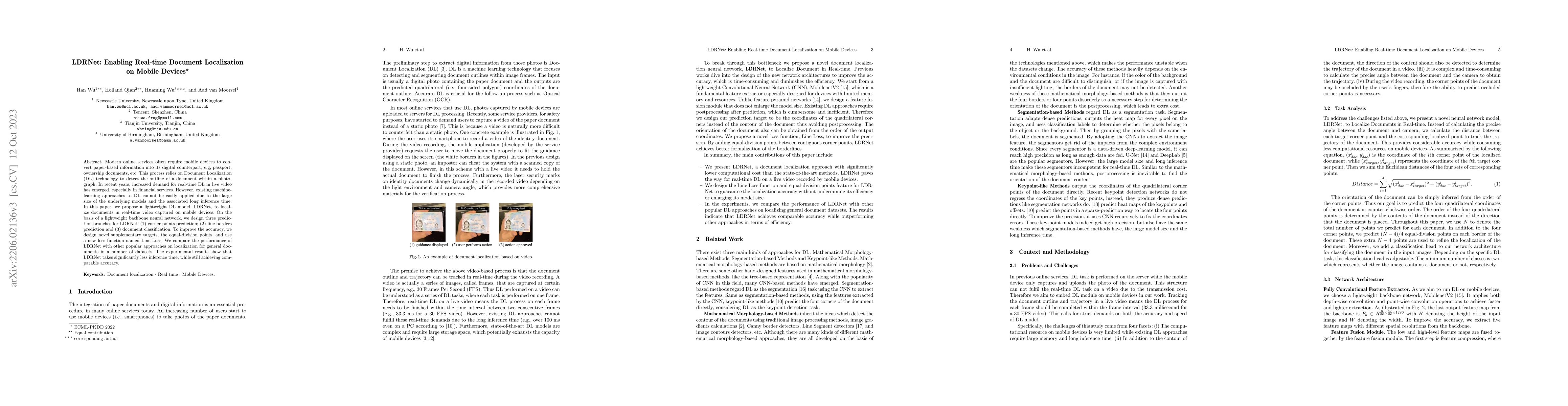 Thumbnail for LDRNet: Enabling Real-time Document Localization on Mobile Devices