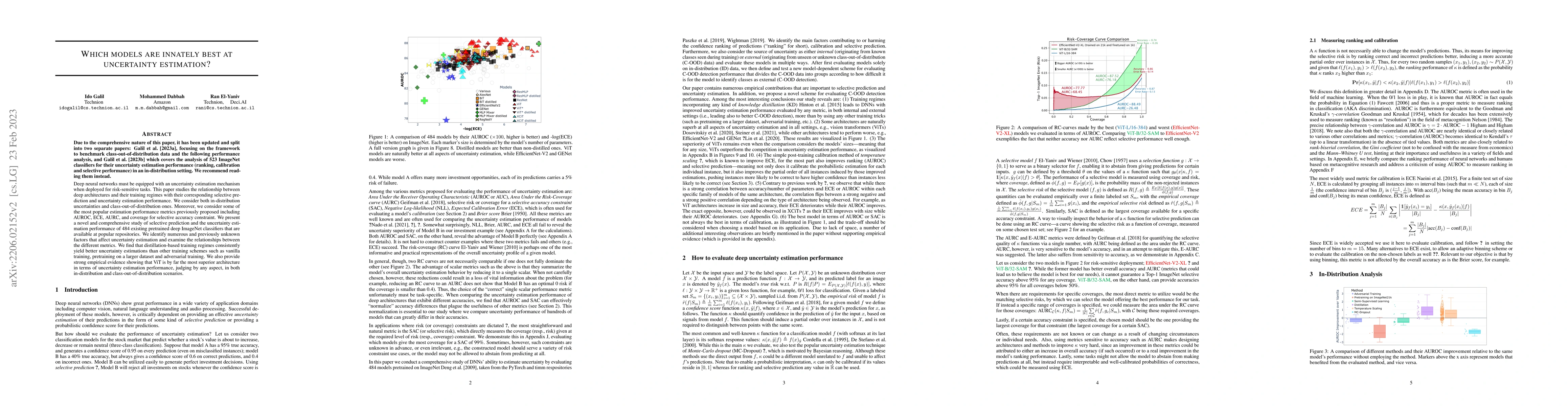 Thumbnail for Which models are innately best at uncertainty estimation?