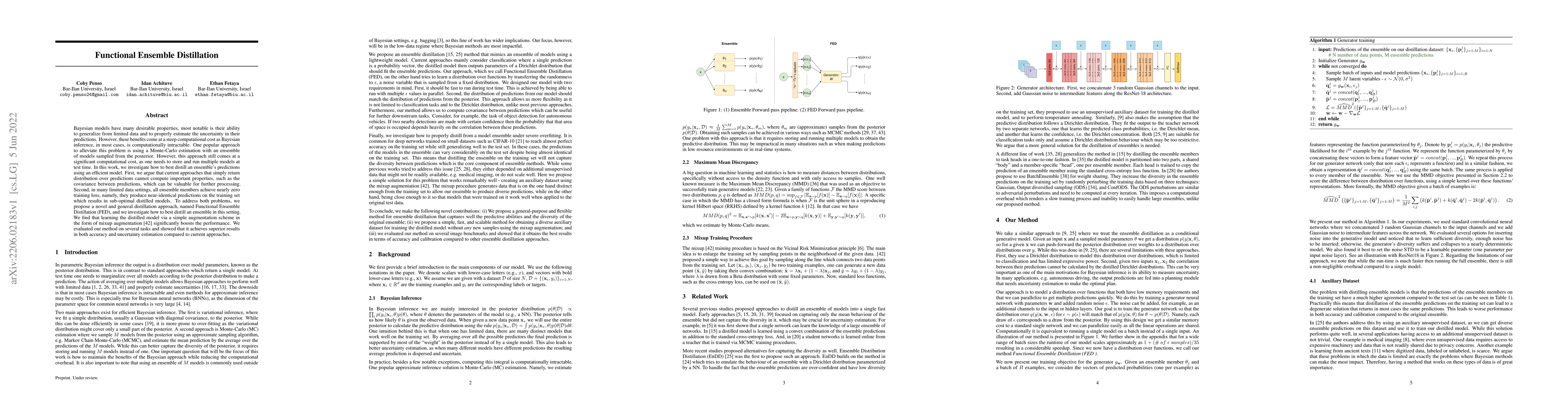Thumbnail for Functional Ensemble Distillation